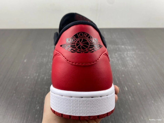 Rep Husky Retro Air Bred Jordan 1 705329-001 Low 0709
